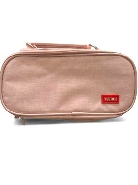 YUERIUI Large Capacity Pencil Case | Dusty Pink